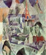 Delaunay, Robert The Window towards to City oil painting picture wholesale